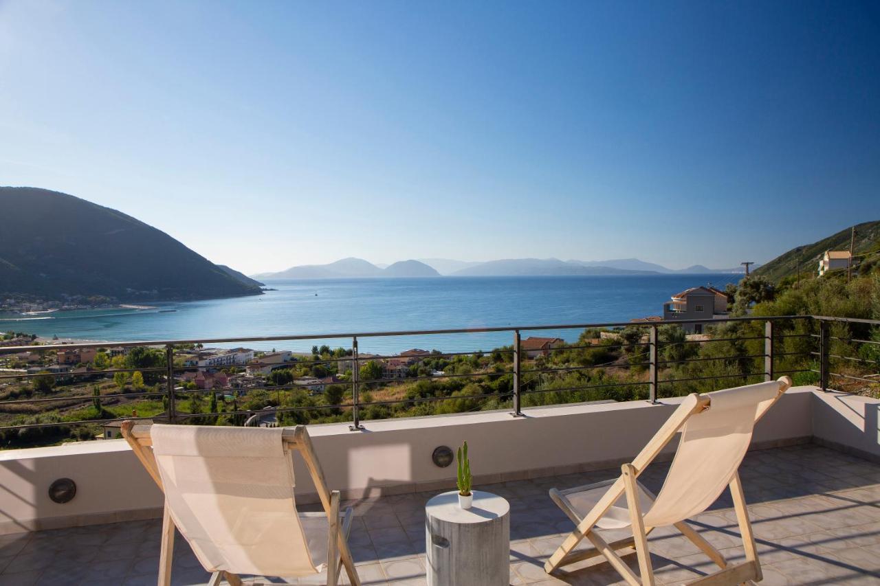Anemos Luxury Villas Vasilikí Eksteriør bilde